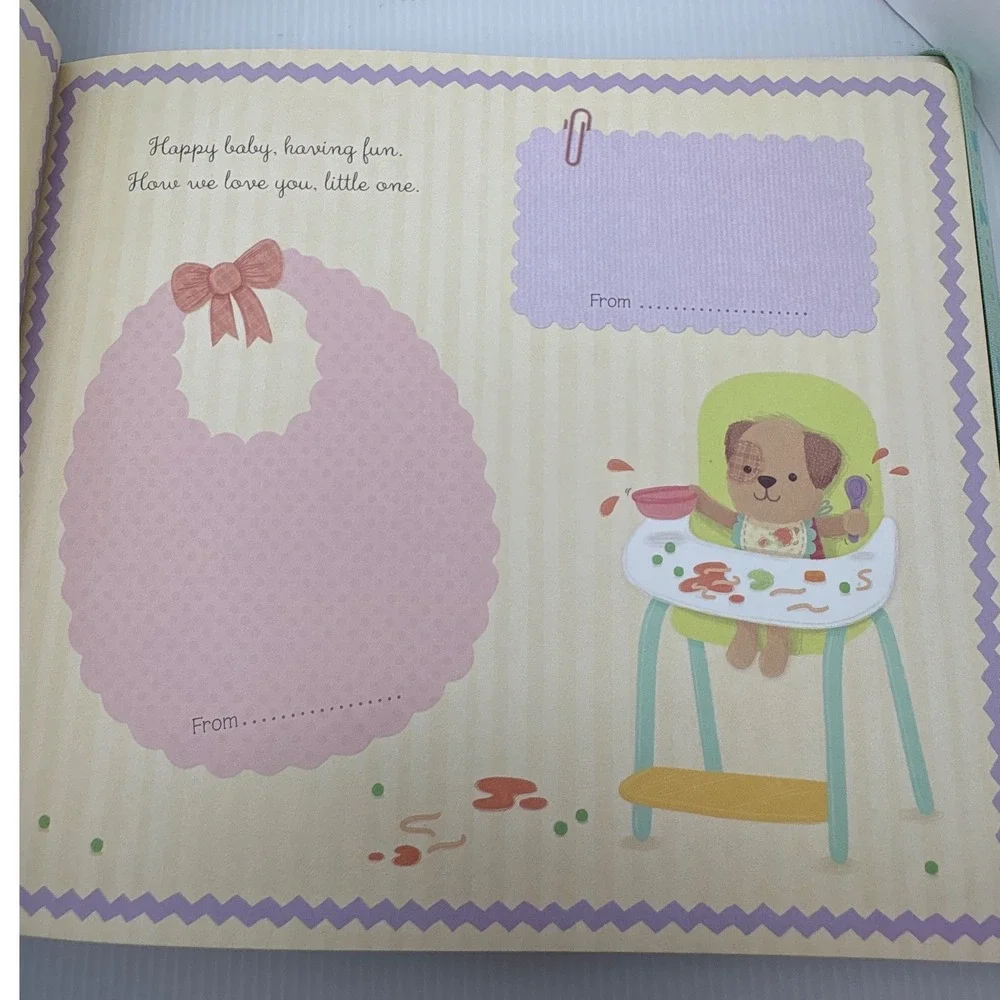 Wishes For Baby Tiger Tales Keepsake Memory Book Baby‎ Shower Gift New Mom